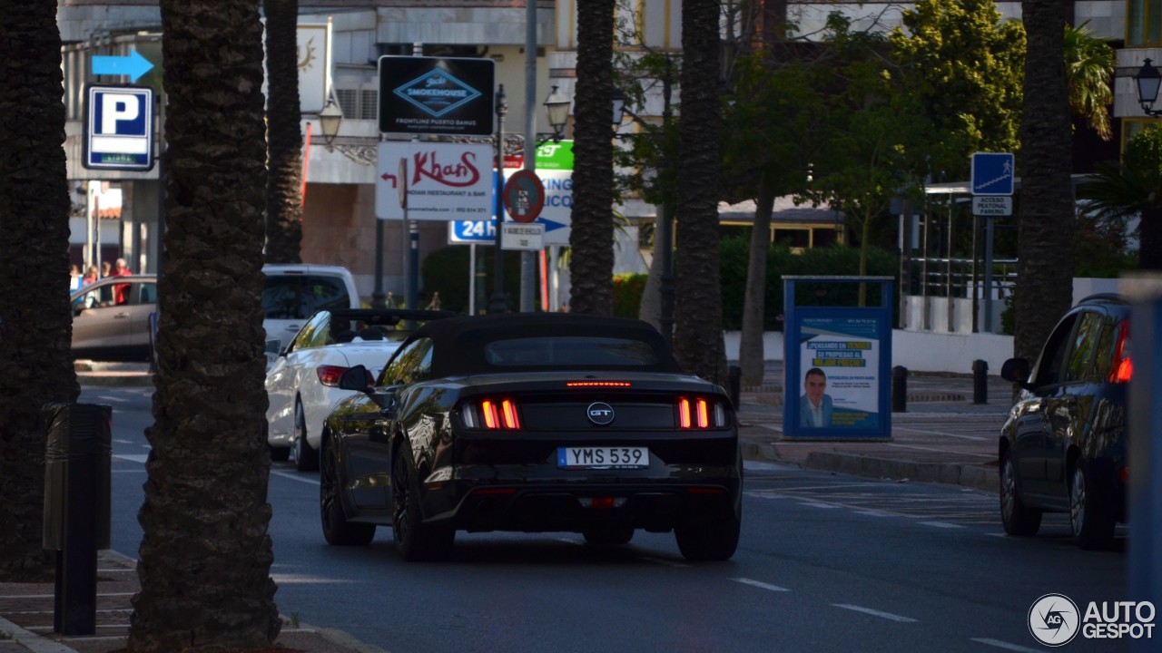 Ford Mustang GT Convertible 2015