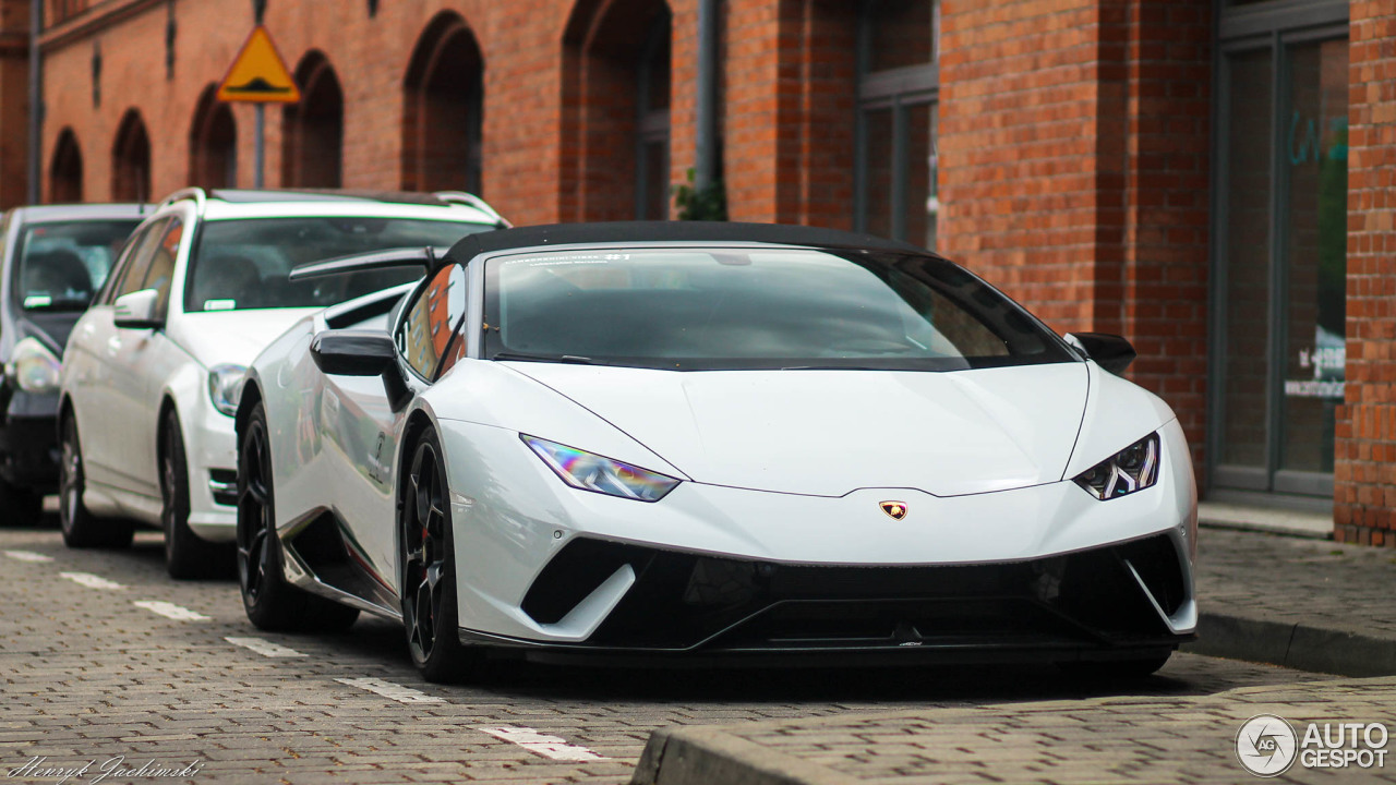 Lamborghini Huracán LP640-4 Performante Spyder