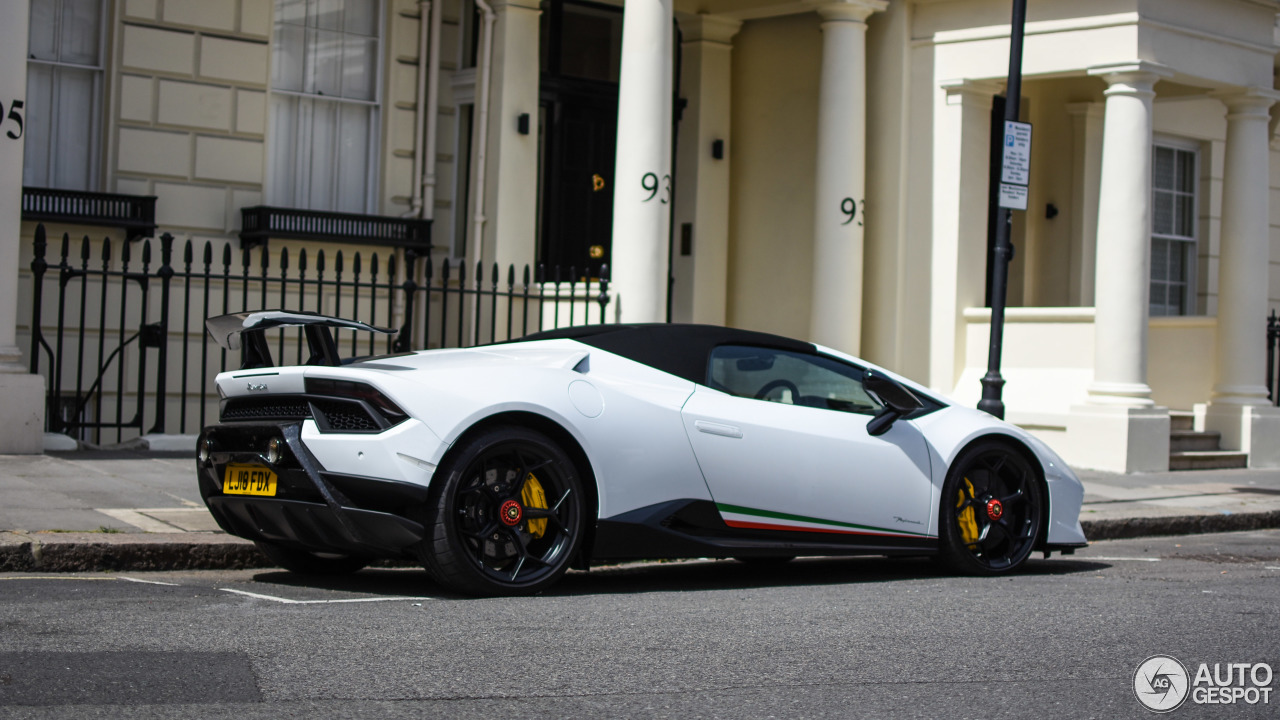 Lamborghini Huracán LP640-4 Performante Spyder