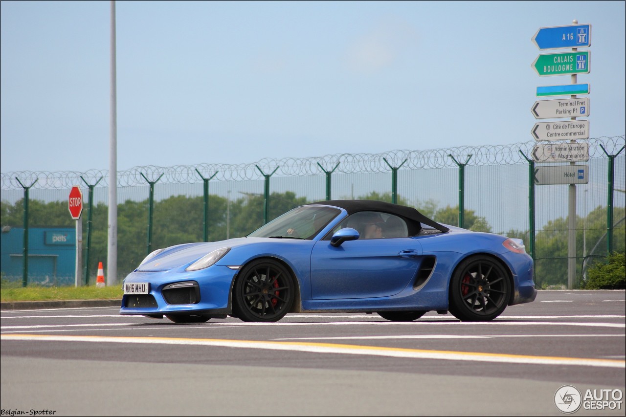 Porsche 981 Boxster Spyder