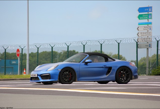 Porsche 981 Boxster Spyder