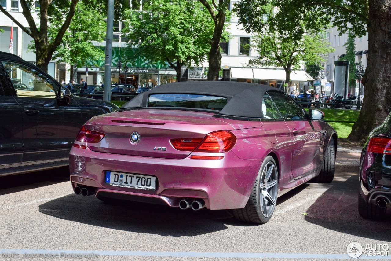 BMW M6 F12 Cabriolet 2015