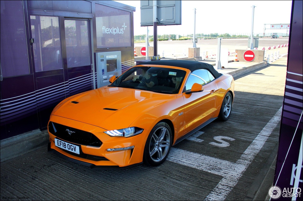 Ford Mustang GT Convertible 2018