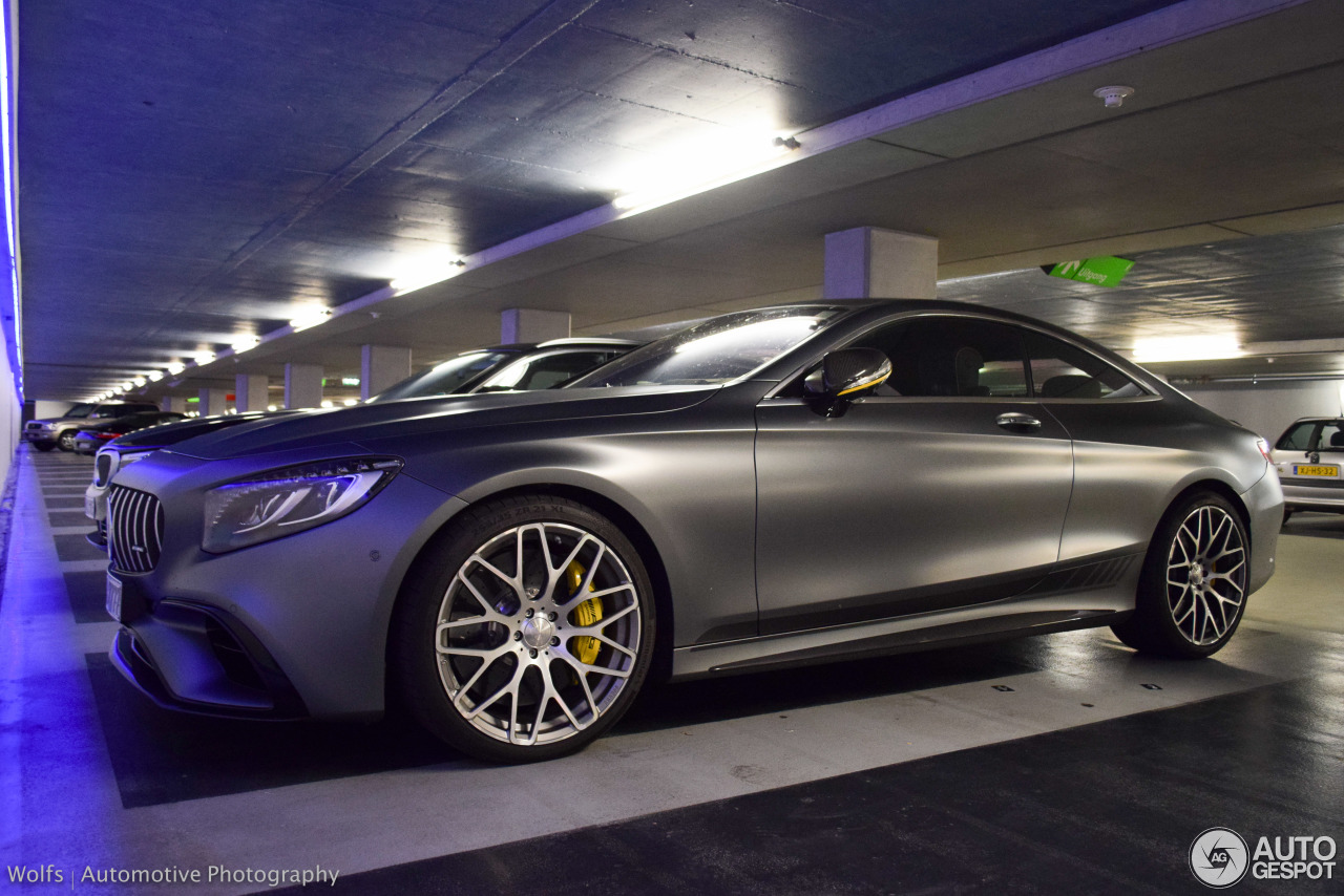 Mercedes-AMG S 63 Coupé C217 2018 Yellow Night Edition