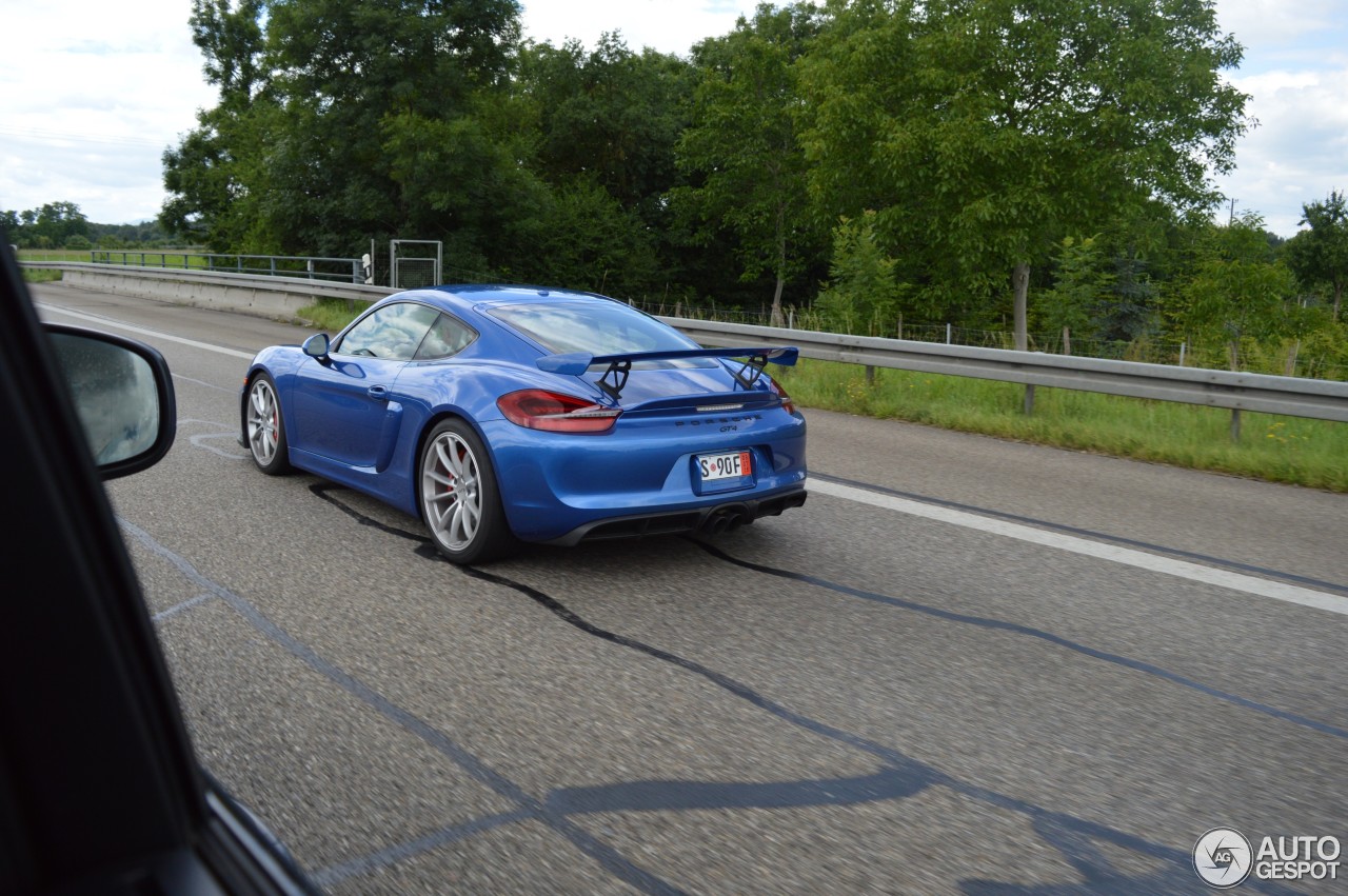 Porsche 981 Cayman GT4