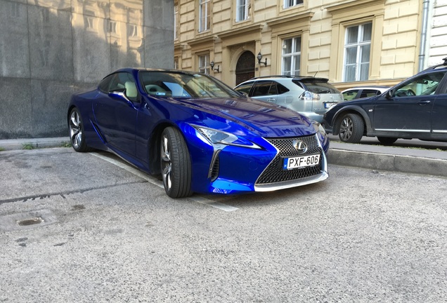 Lexus LC 500 Structural Blue Edition