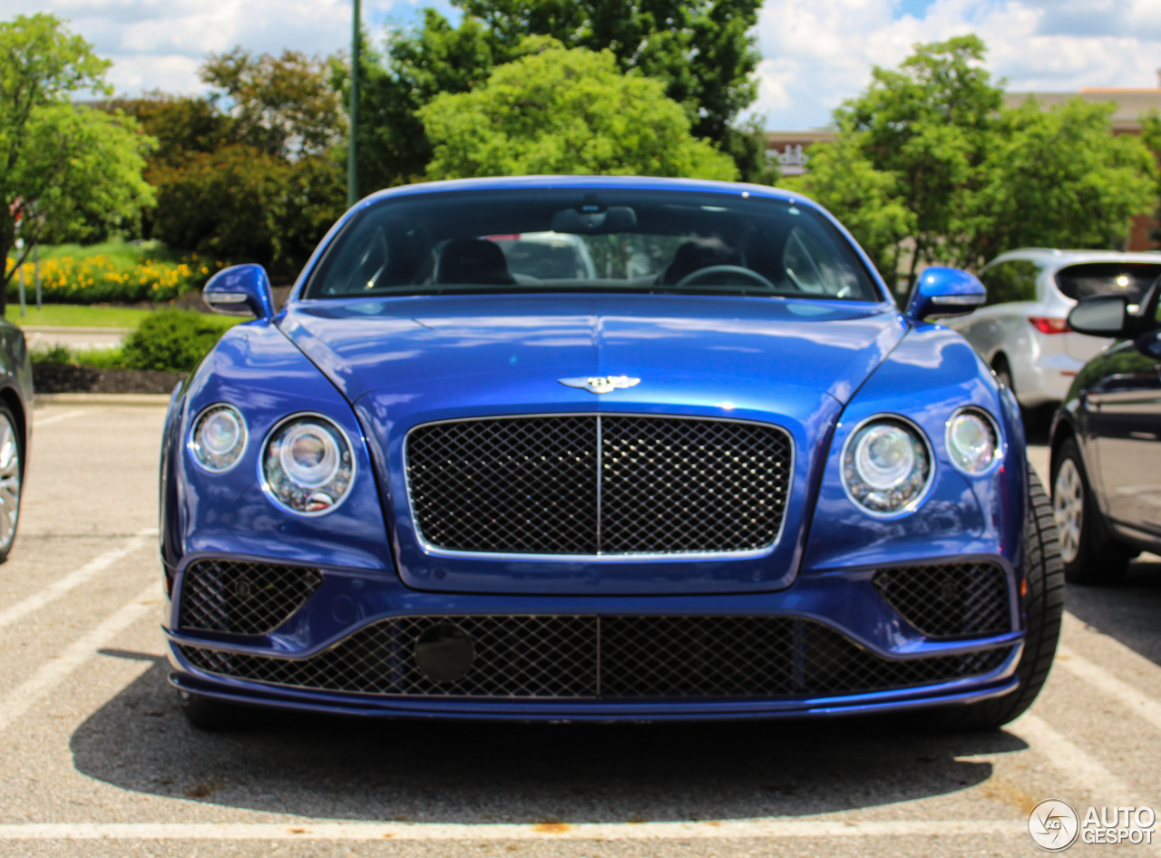 Bentley Continental GT Speed 2016