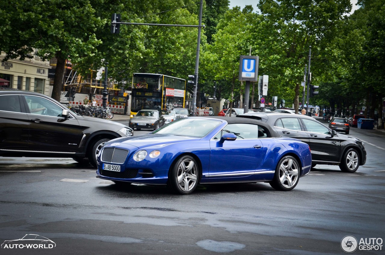 Bentley Continental GTC 2012