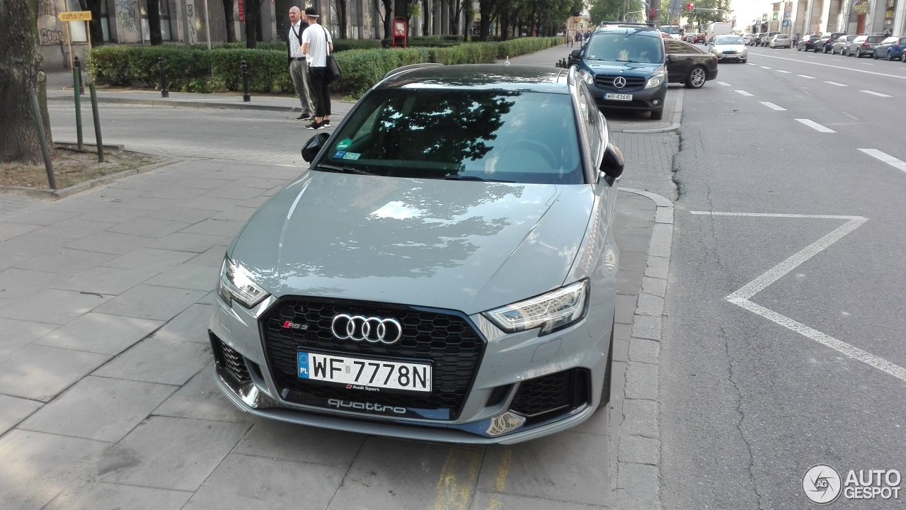 Audi RS3 Sportback 8V 2018