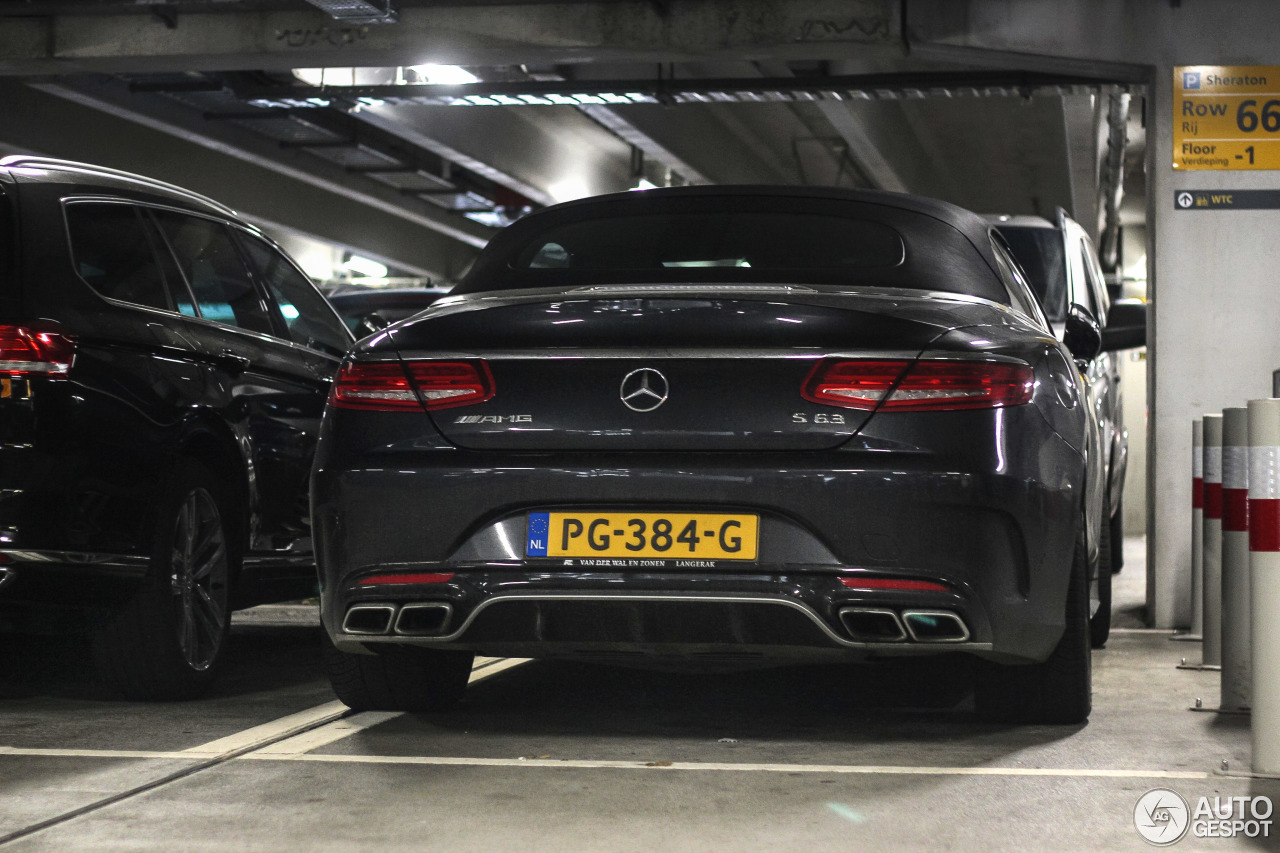 Mercedes-AMG S 63 Convertible A217