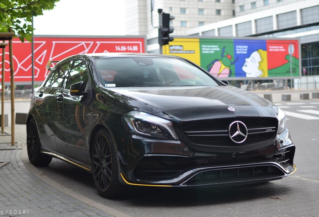 Mercedes-AMG A 45 W176 Yellow Night Edition