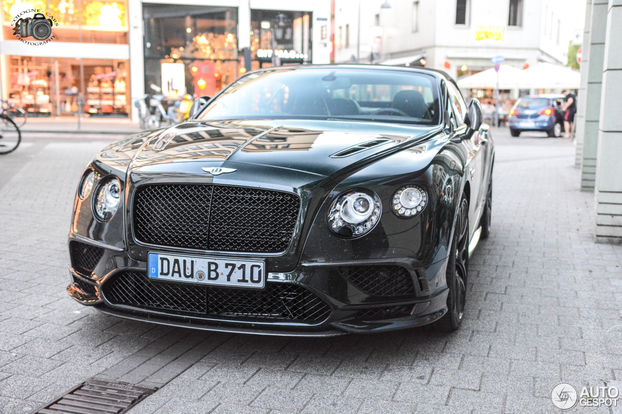 Bentley Continental Supersports Convertible 2018