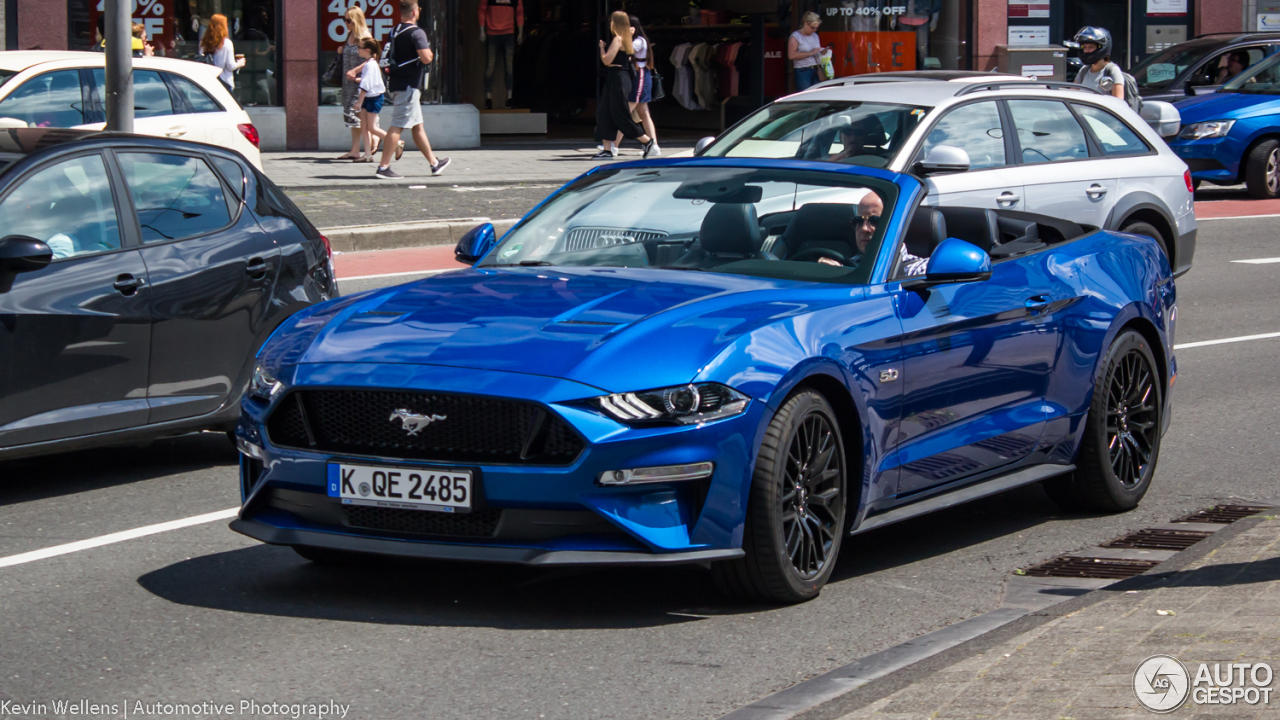 Ford Mustang GT Convertible 2018