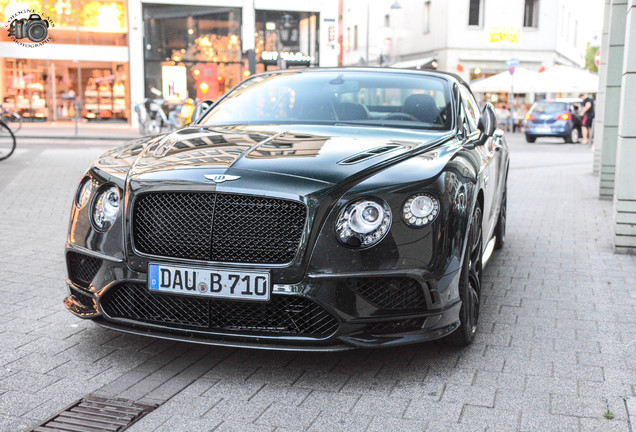 Bentley Continental Supersports Convertible 2018