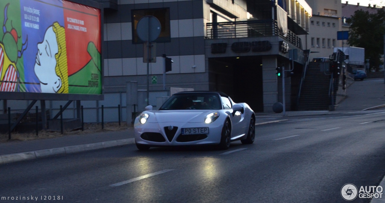 Alfa Romeo 4C Spider