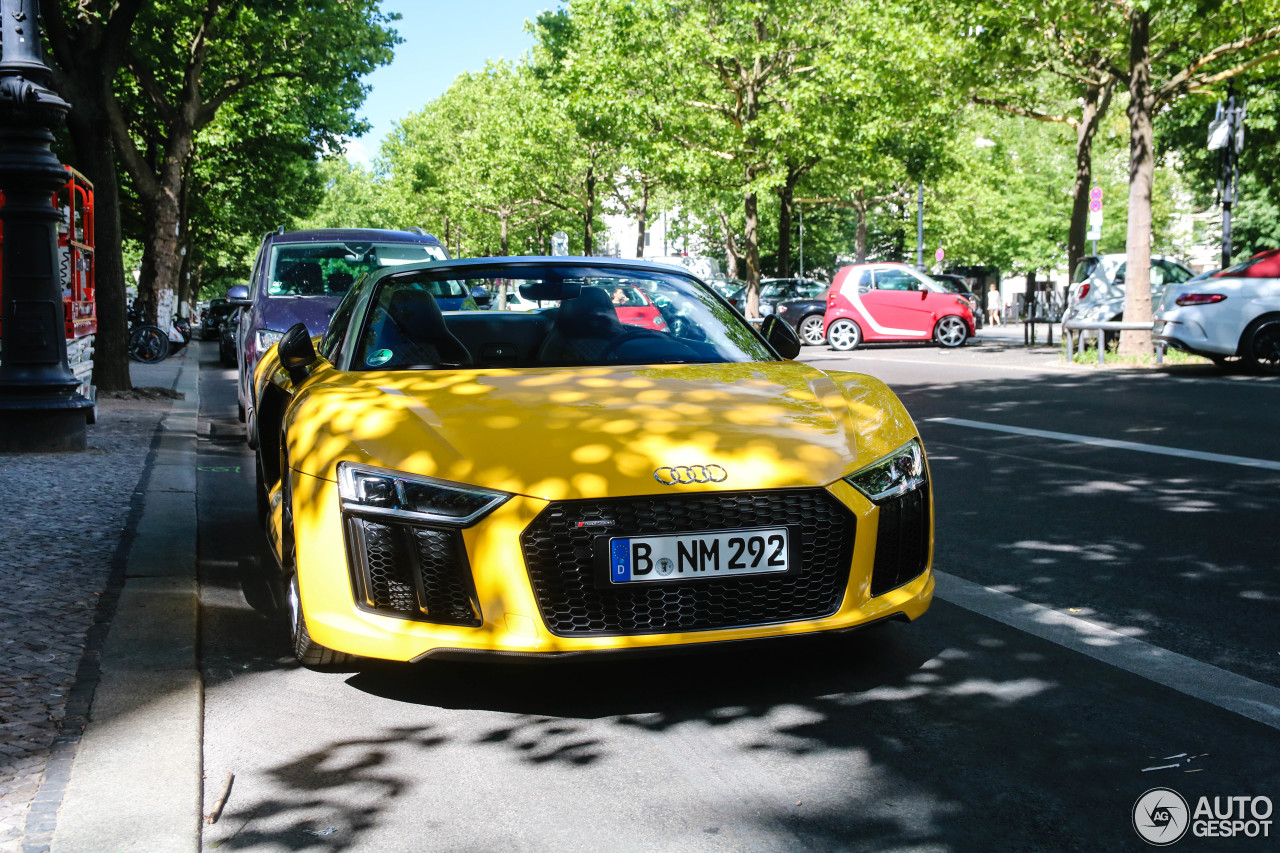 Audi R8 V10 Plus Spyder 2017