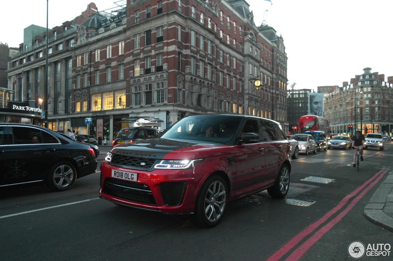 Land Rover Range Rover Sport SVR 2018 Carbon Edition