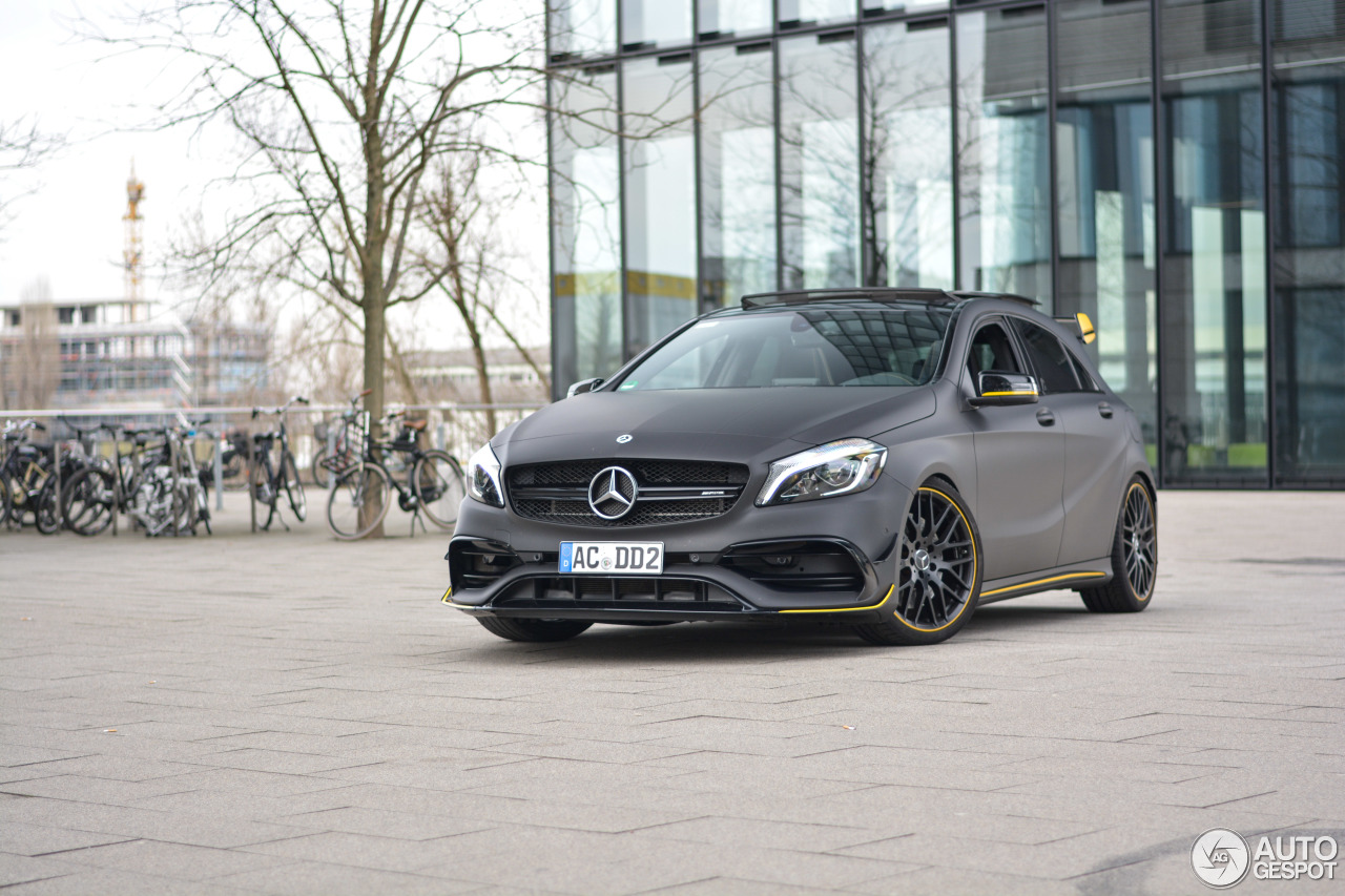 Mercedes-AMG A 45 W176 Yellow Night Edition