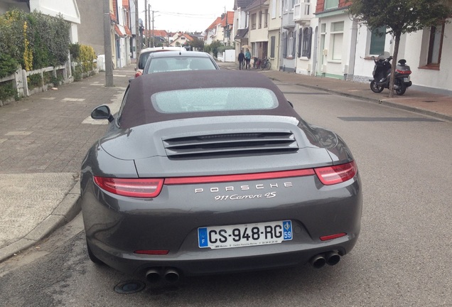 Porsche 991 Carrera 4S Cabriolet MkI