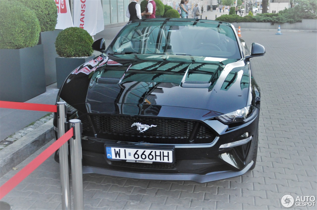 Ford Mustang GT Convertible 2018