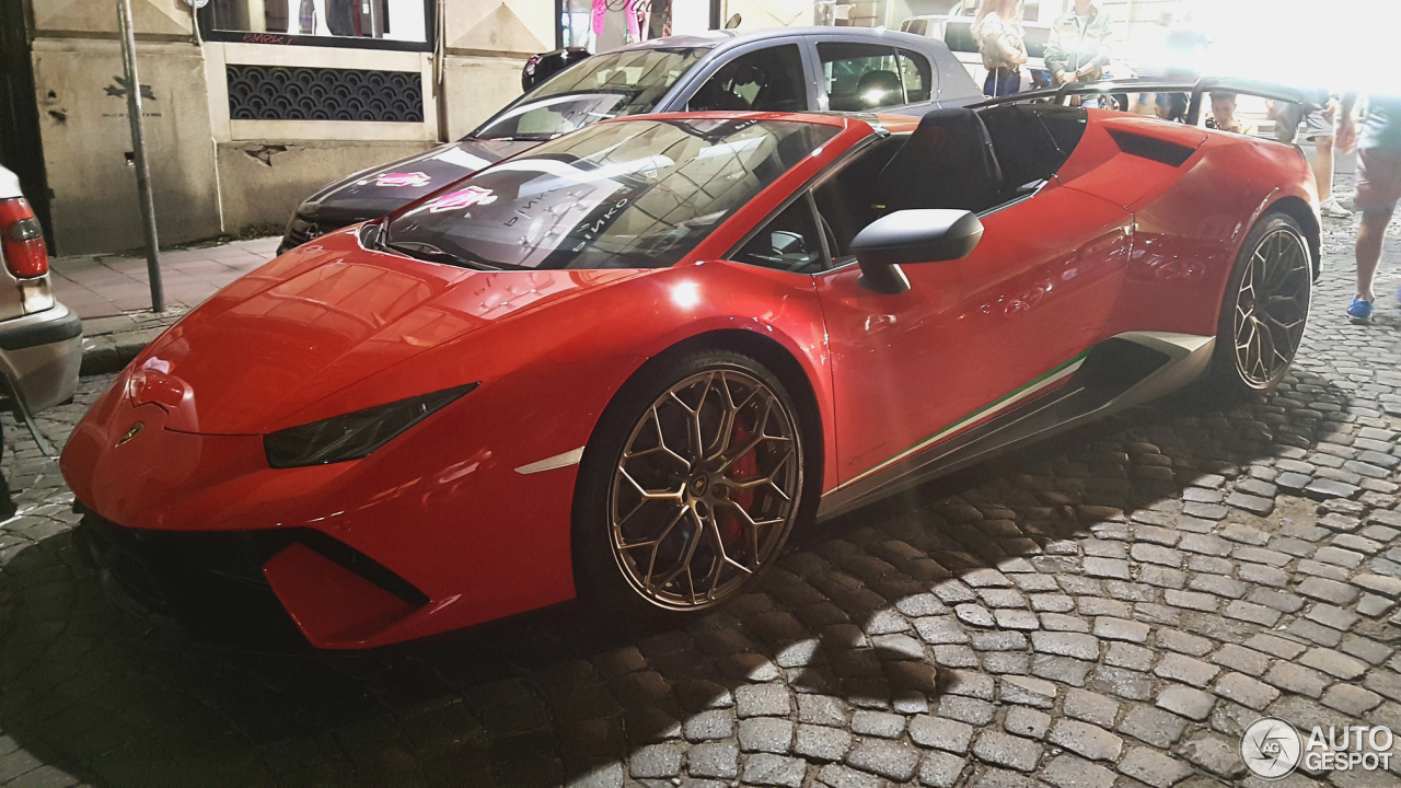 Lamborghini Huracán LP640-4 Performante Spyder