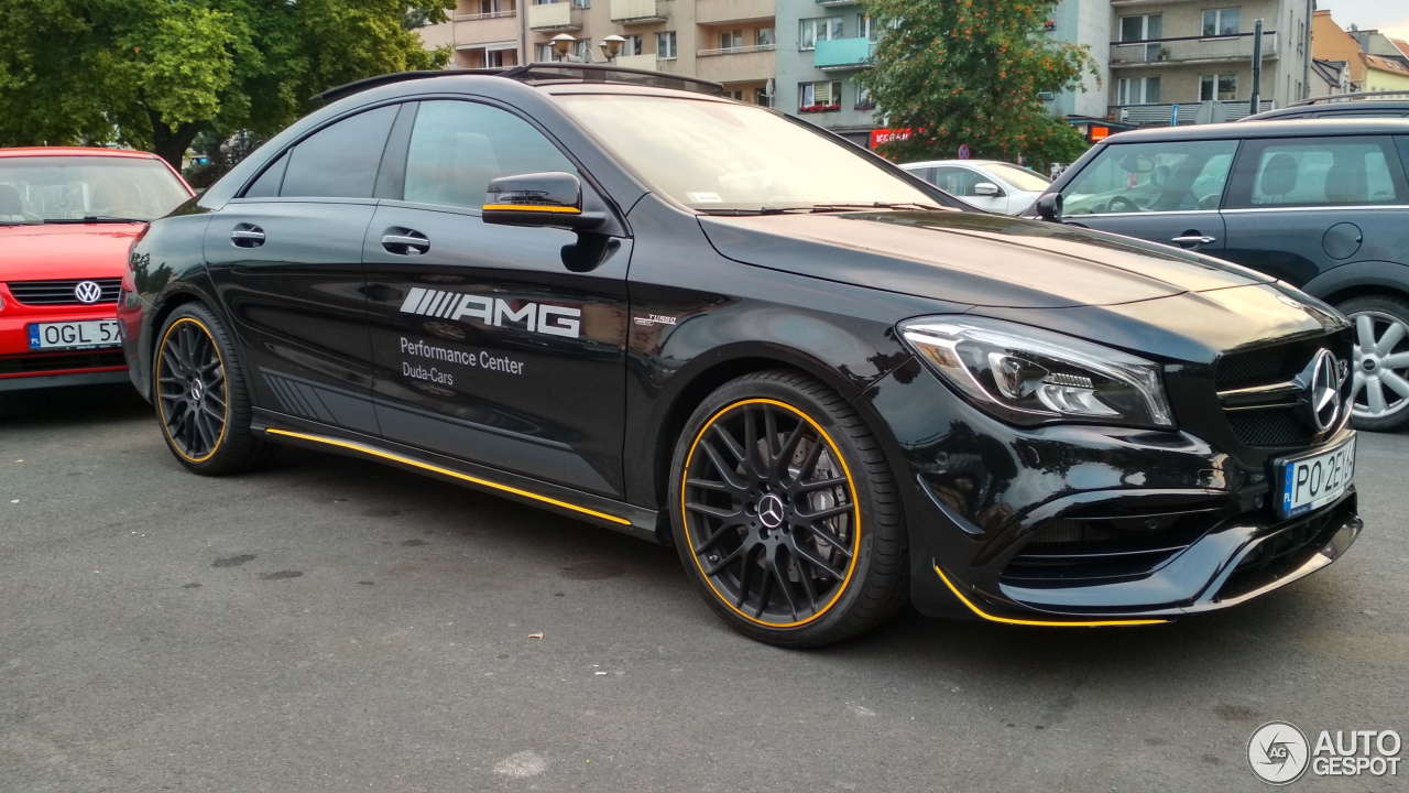 Mercedes-AMG CLA 45 C117 Yellow Night Edition