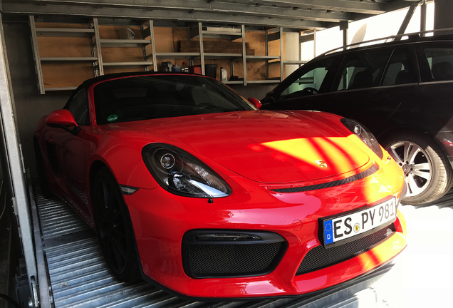 Porsche 981 Boxster Spyder