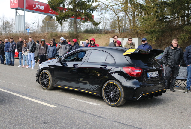 Mercedes-AMG A 45 W176 Yellow Night Edition