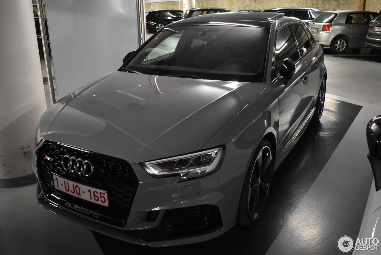 Audi RS3 Sportback 8V 2018