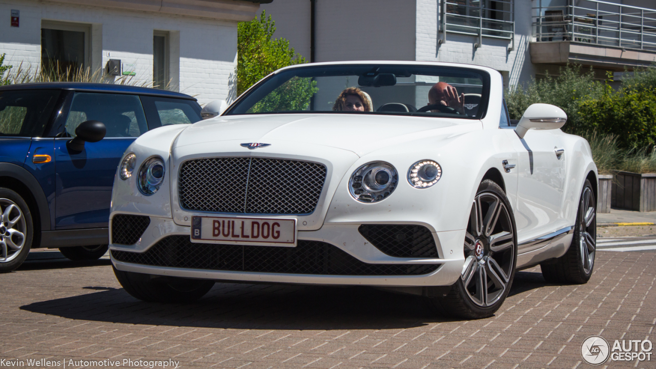 Bentley Continental GTC V8 2016