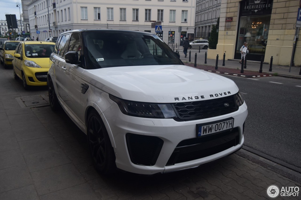 Land Rover Range Rover Sport SVR 2018