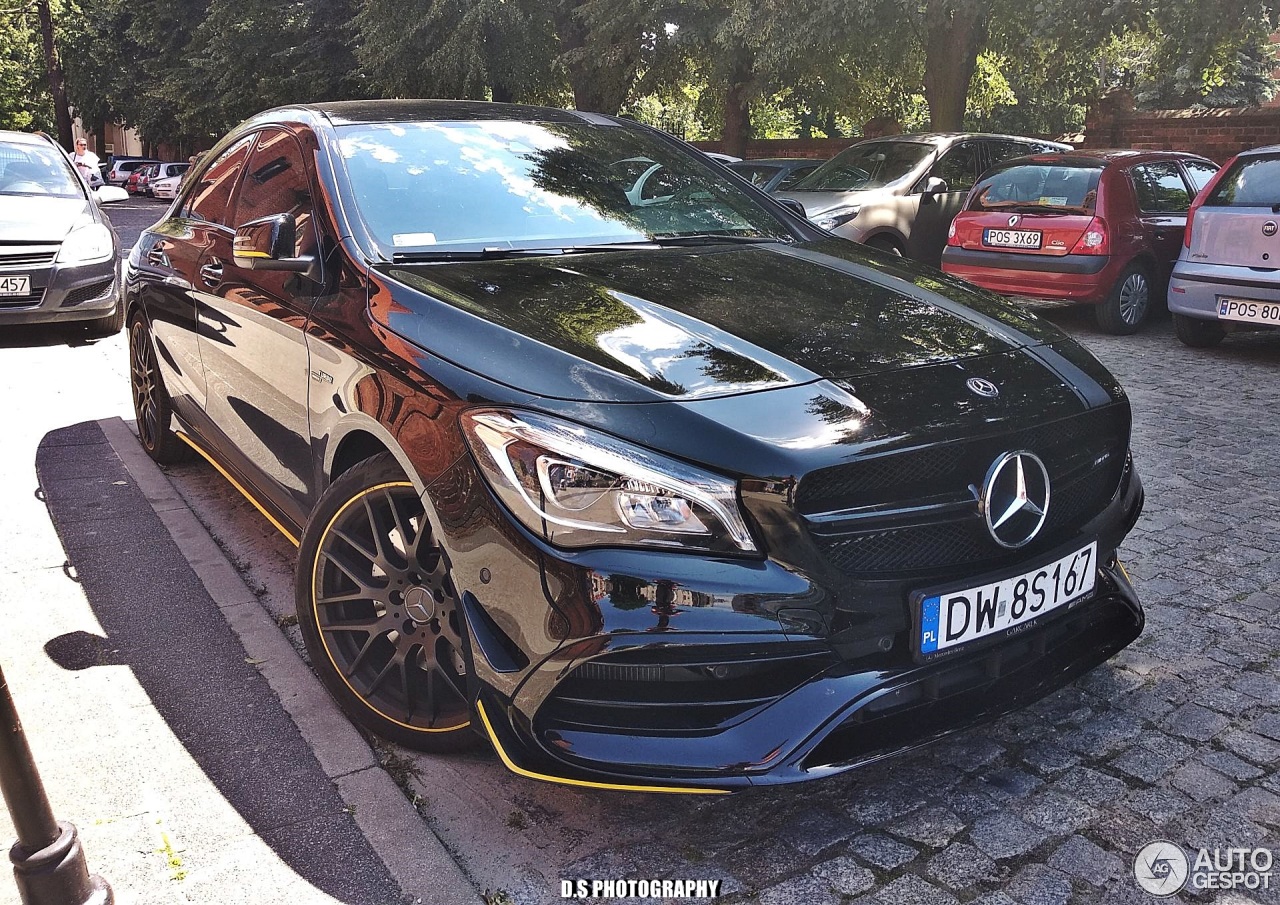 Mercedes-AMG CLA 45 C117 Yellow Night Edition