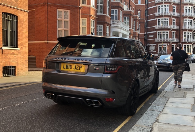 Land Rover Range Rover Sport SVR 2018