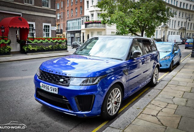 Land Rover Range Rover Sport SVR 2018