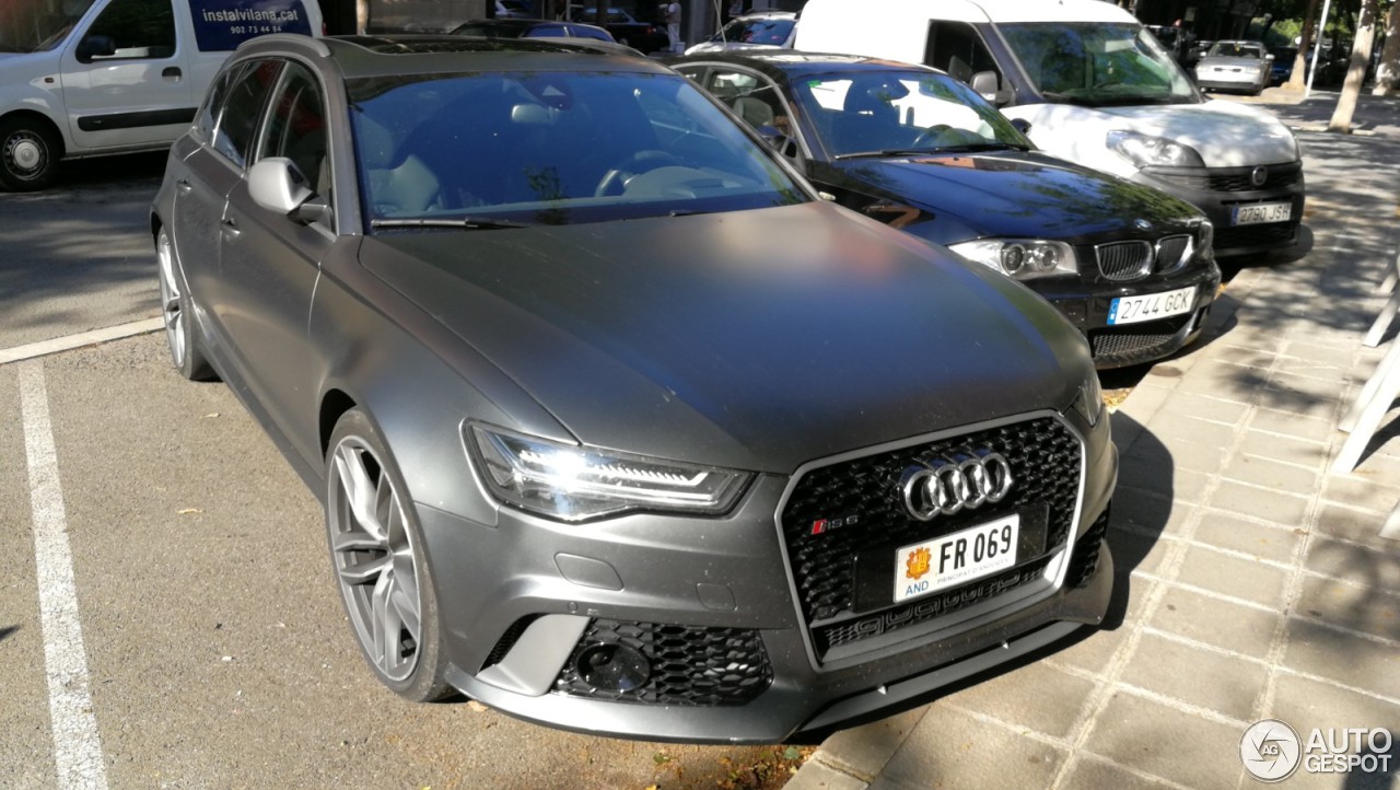 Audi RS6 Avant C7 2015