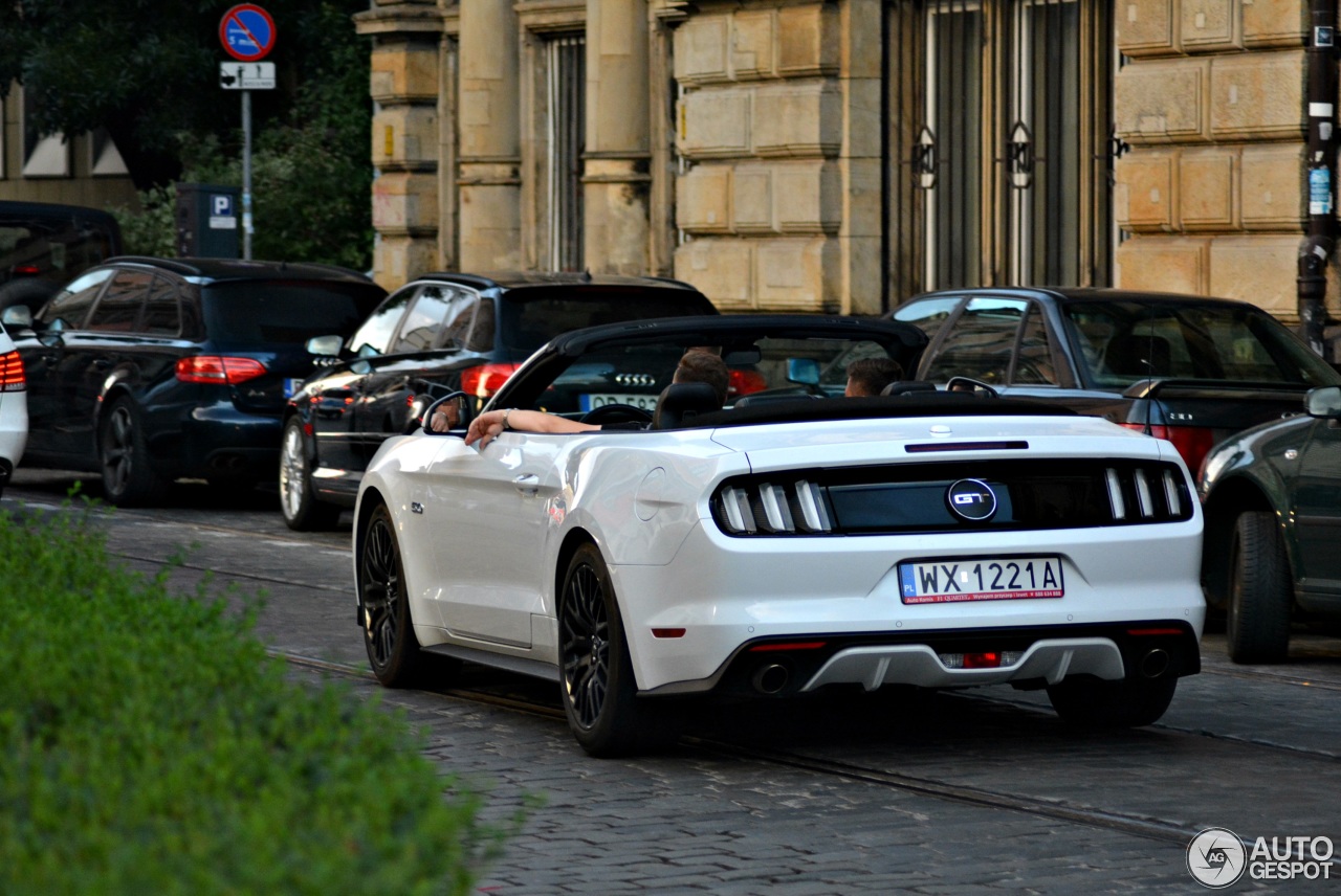 Ford Mustang GT Convertible 2015