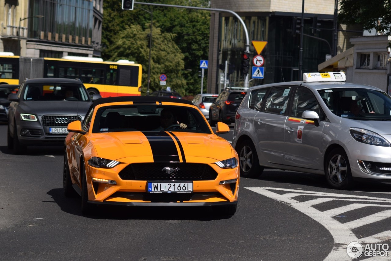 Ford Mustang GT Convertible 2018