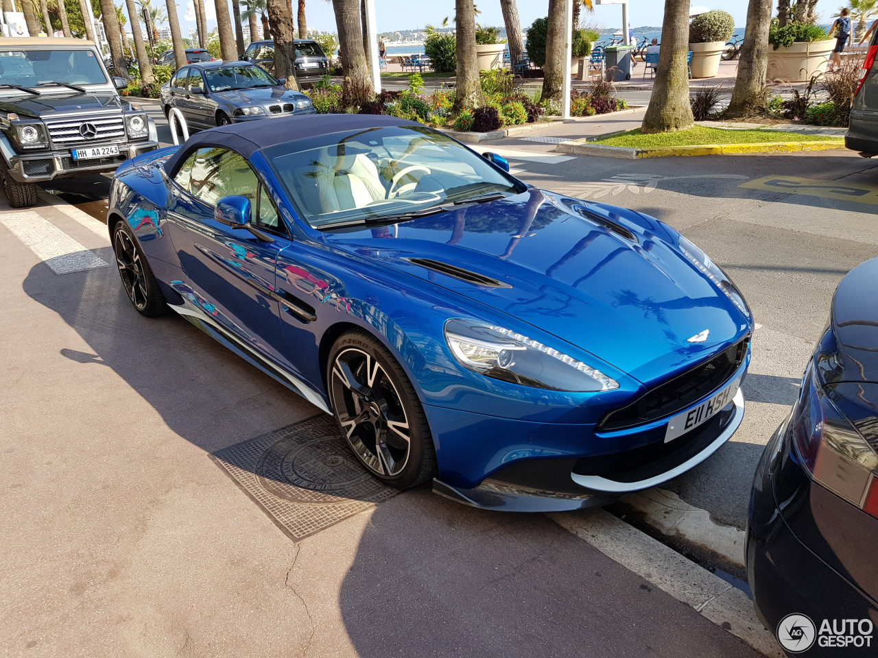 Aston Martin Vanquish S Volante 2017