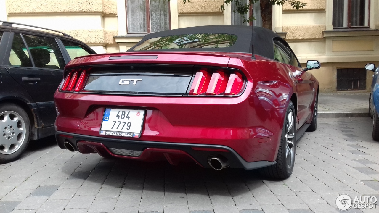 Ford Mustang GT Convertible 2015