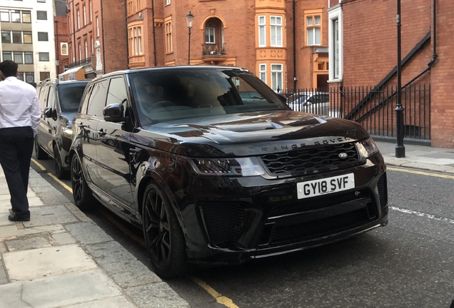 Land Rover Range Rover Sport SVR 2018