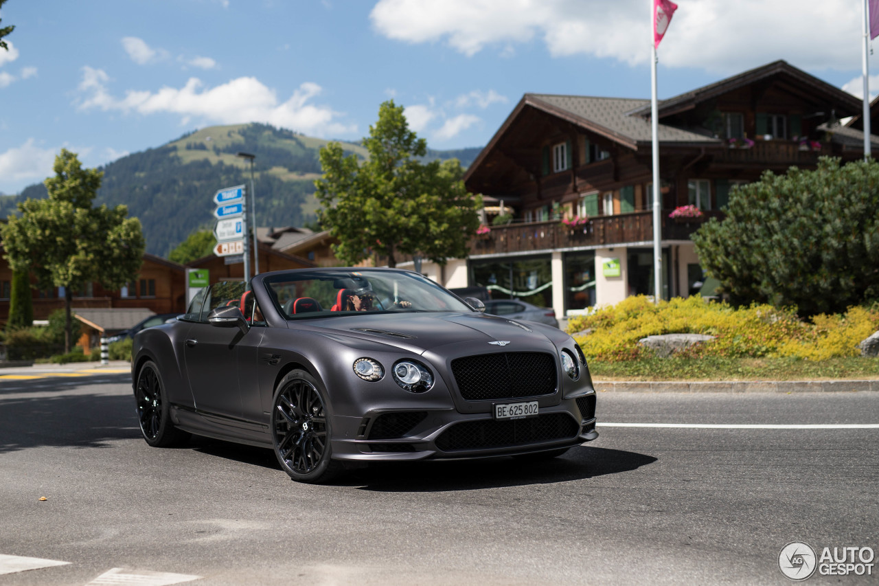 Bentley Continental Supersports Convertible 2018