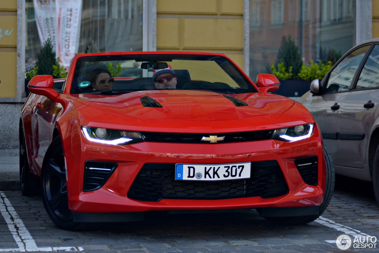 Chevrolet Camaro SS Convertible 2016