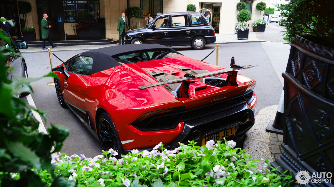 Lamborghini Huracán LP640-4 Performante Spyder