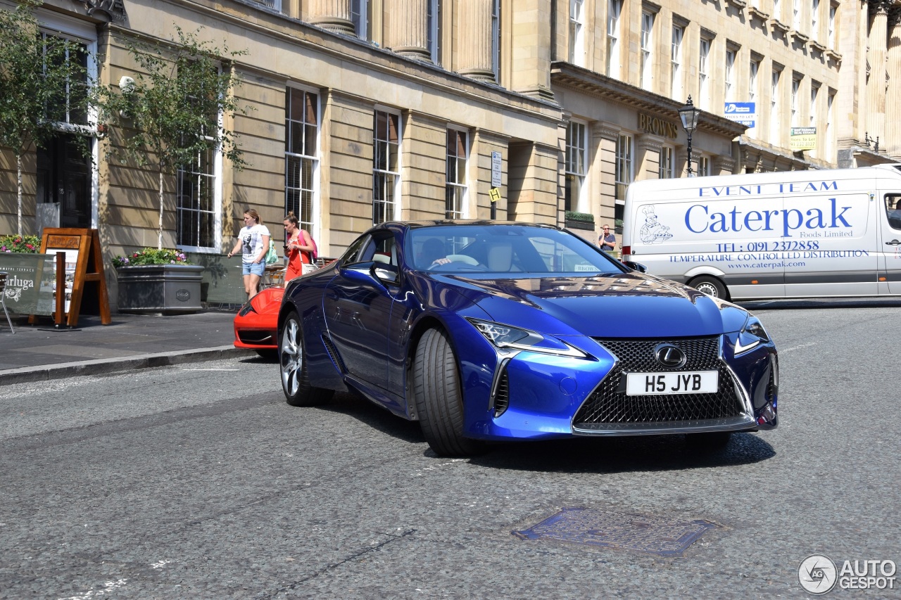 Lexus LC 500 Structural Blue Edition