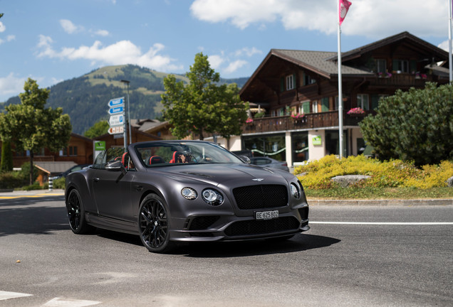 Bentley Continental Supersports Convertible 2018