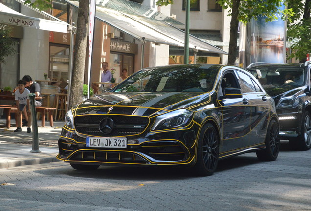 Mercedes-AMG A 45 W176 Yellow Night Edition