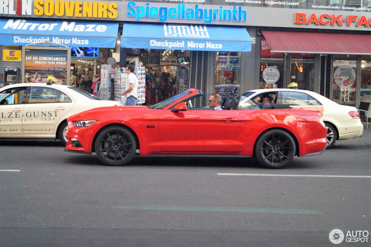 Ford Mustang GT Convertible 2015