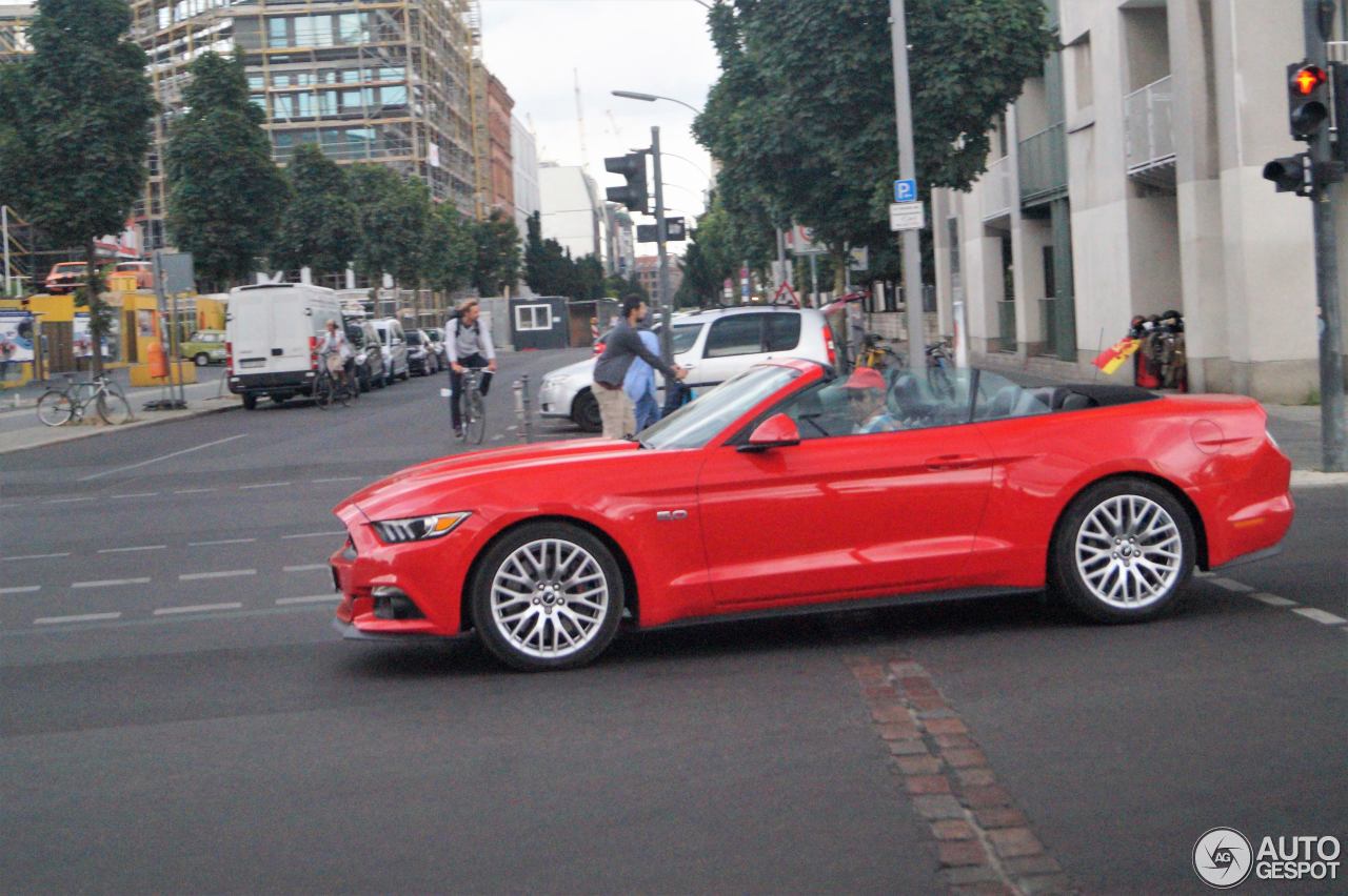 Ford Mustang GT Convertible 2015