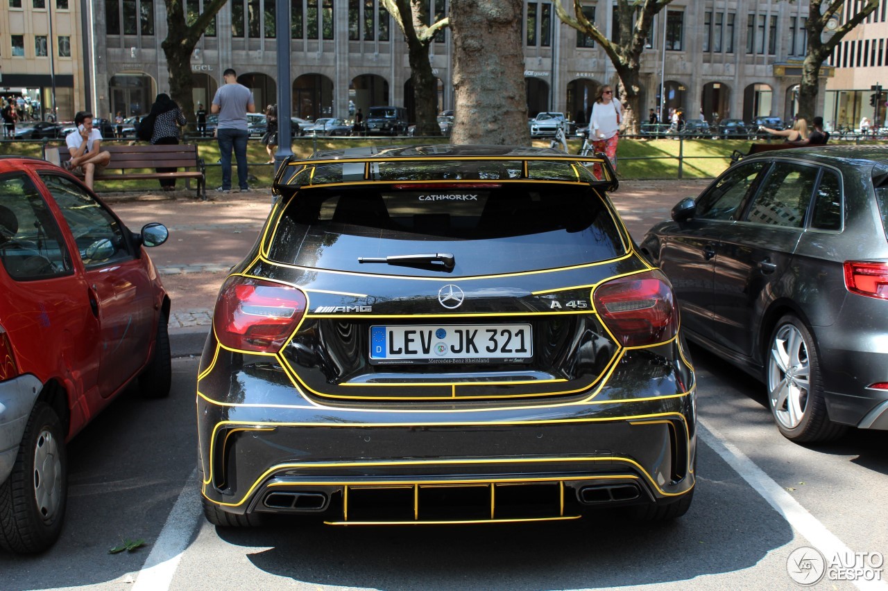 Mercedes-AMG A 45 W176 Yellow Night Edition