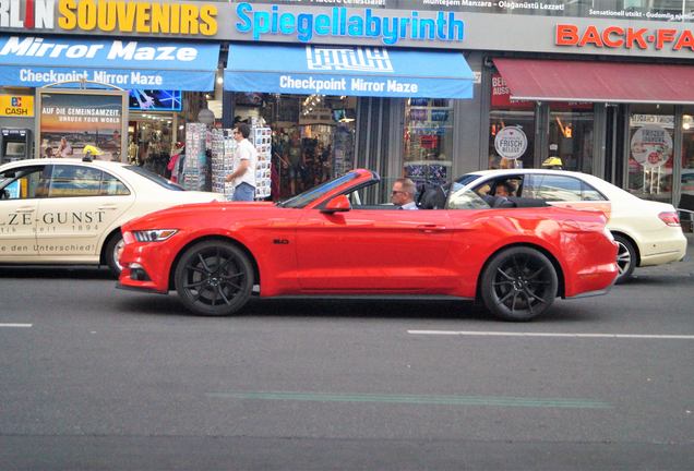 Ford Mustang GT Convertible 2015